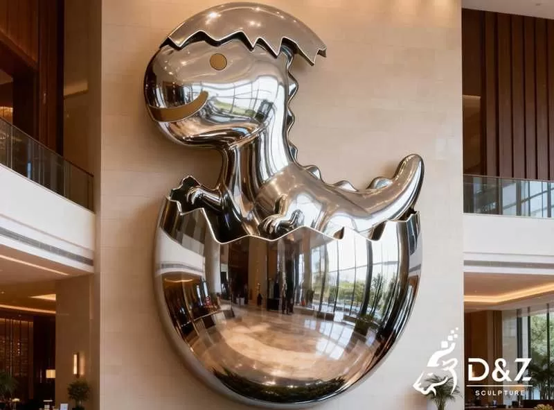 15 Large Dinosaur Sculptures & Statues: An Art Design Guide