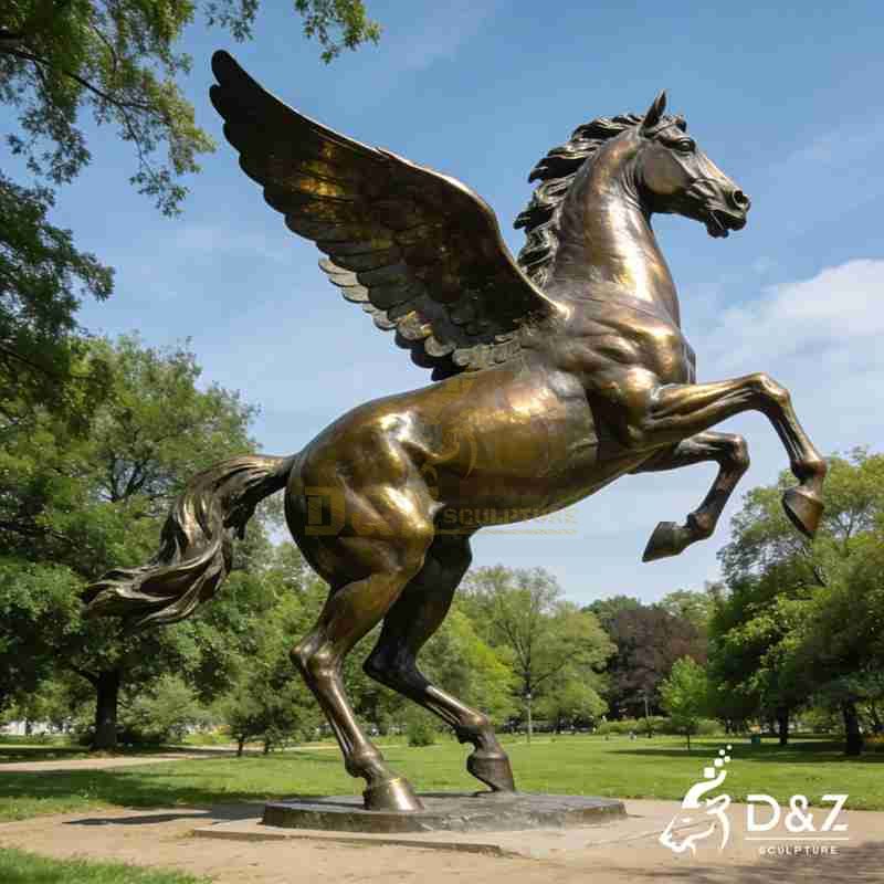 airborne pegasus statue