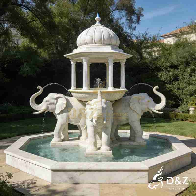 large elephant fountain