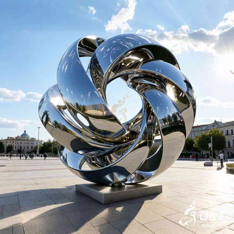 large modern sculpture