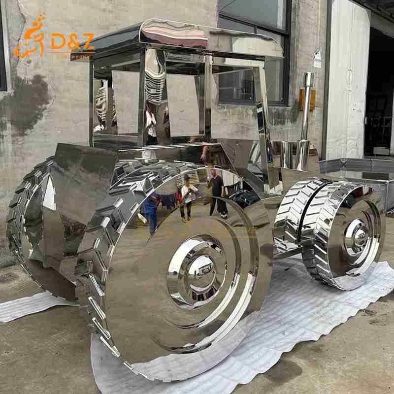 metal car sculptures