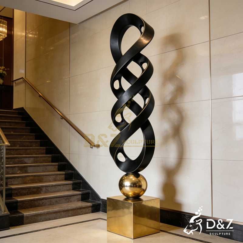 modern bronze sculpture