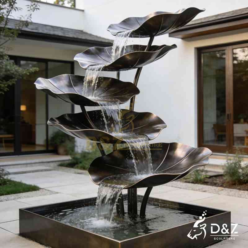 leaf fountain