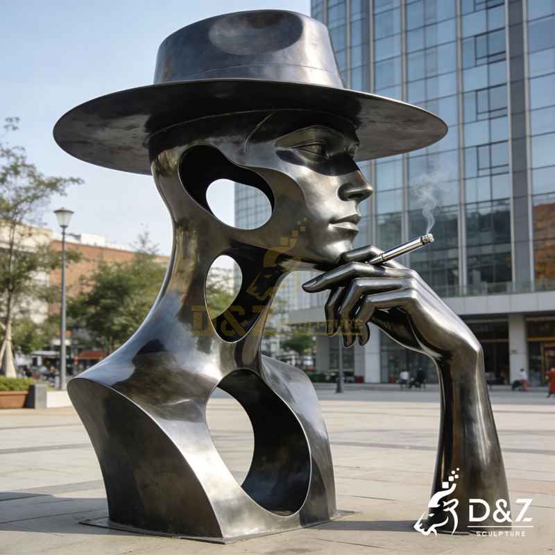 large bust sculpture