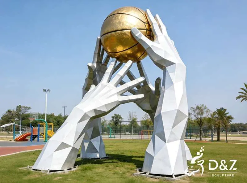 15 Large Metal Hand Sculptures: Infusing Soul into Spaces