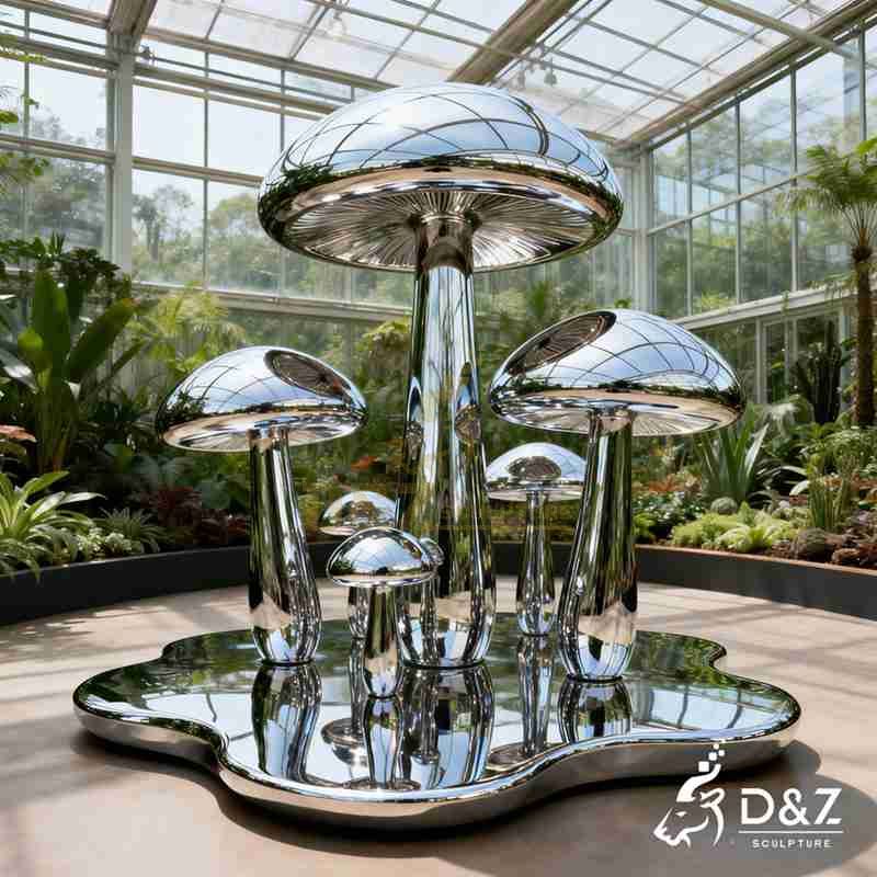 mushroom sculpture