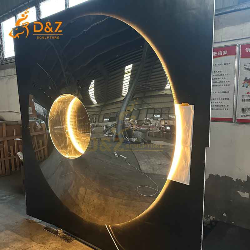 modern metal wall sculpture