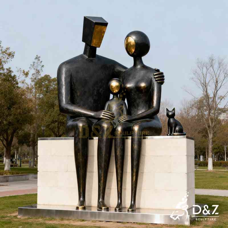black family sculpture​