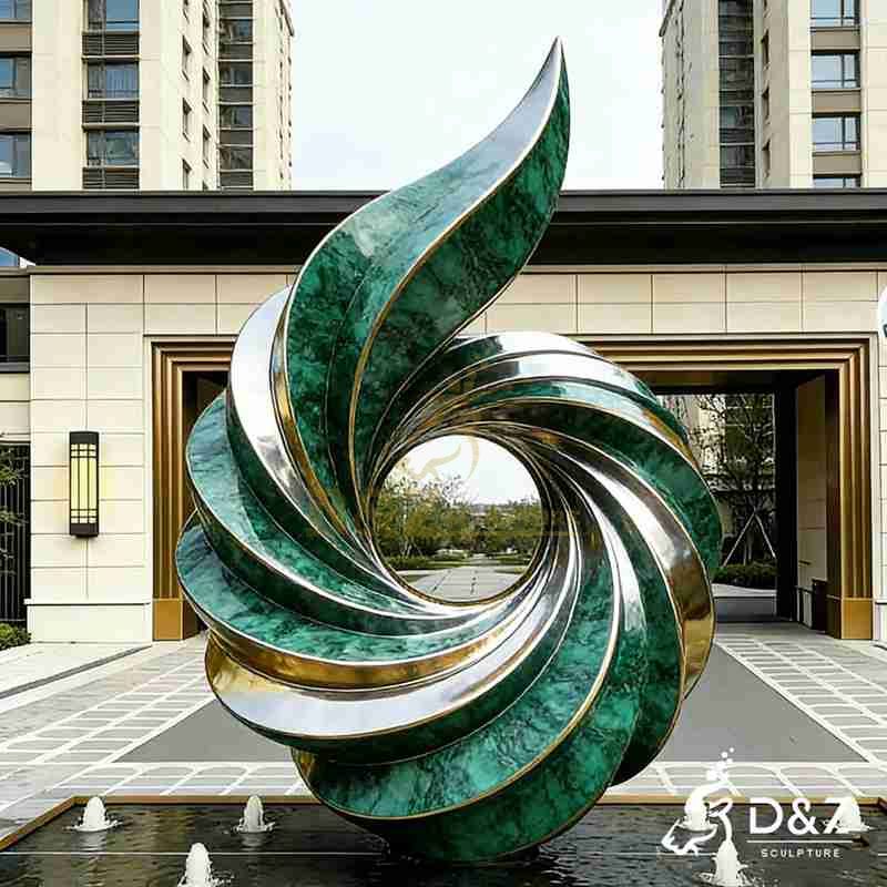 modern metal sculpture