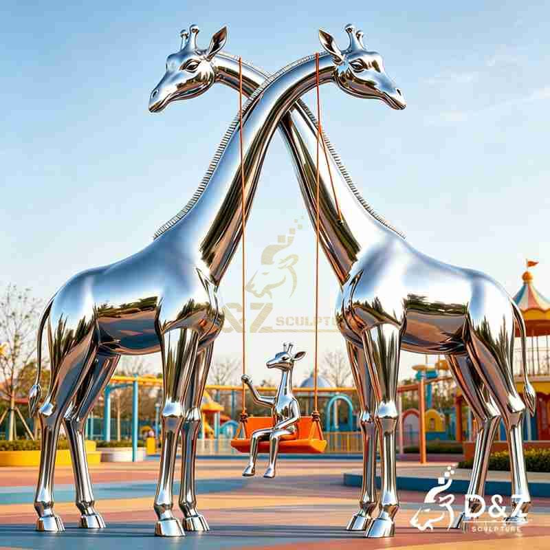 giraffe art sculpture