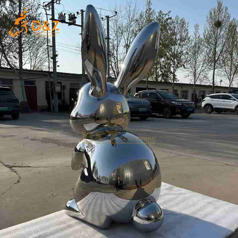 outdoor rabbit sculpture