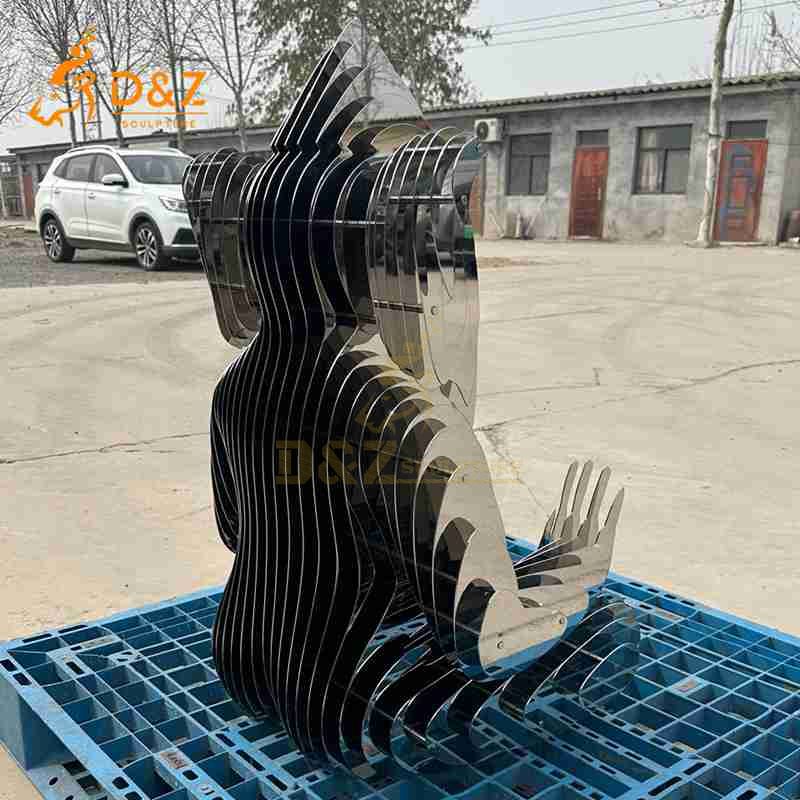 sliced metal sculptures​