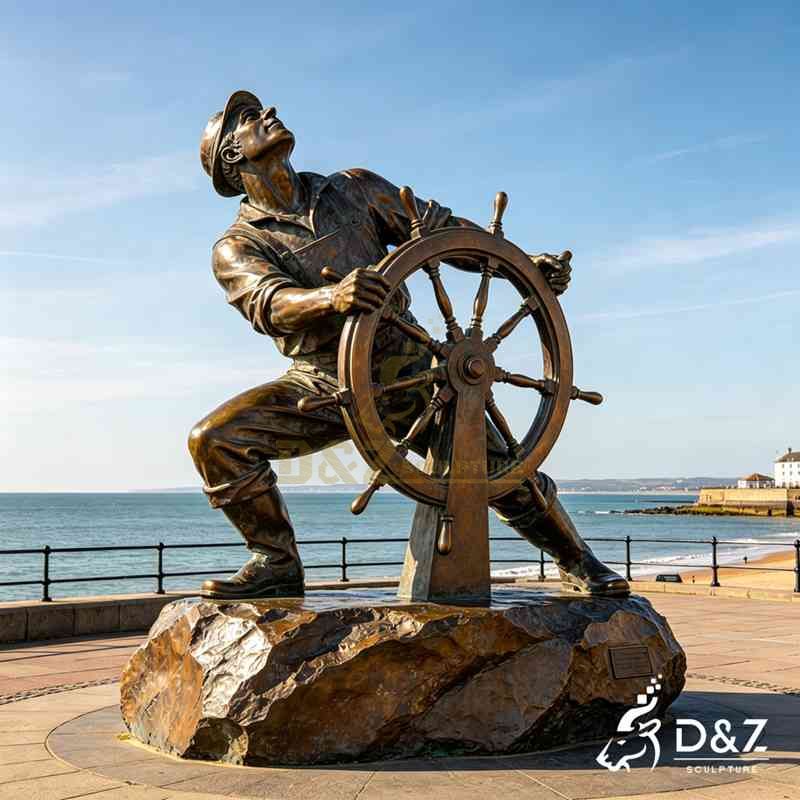fisherman statue