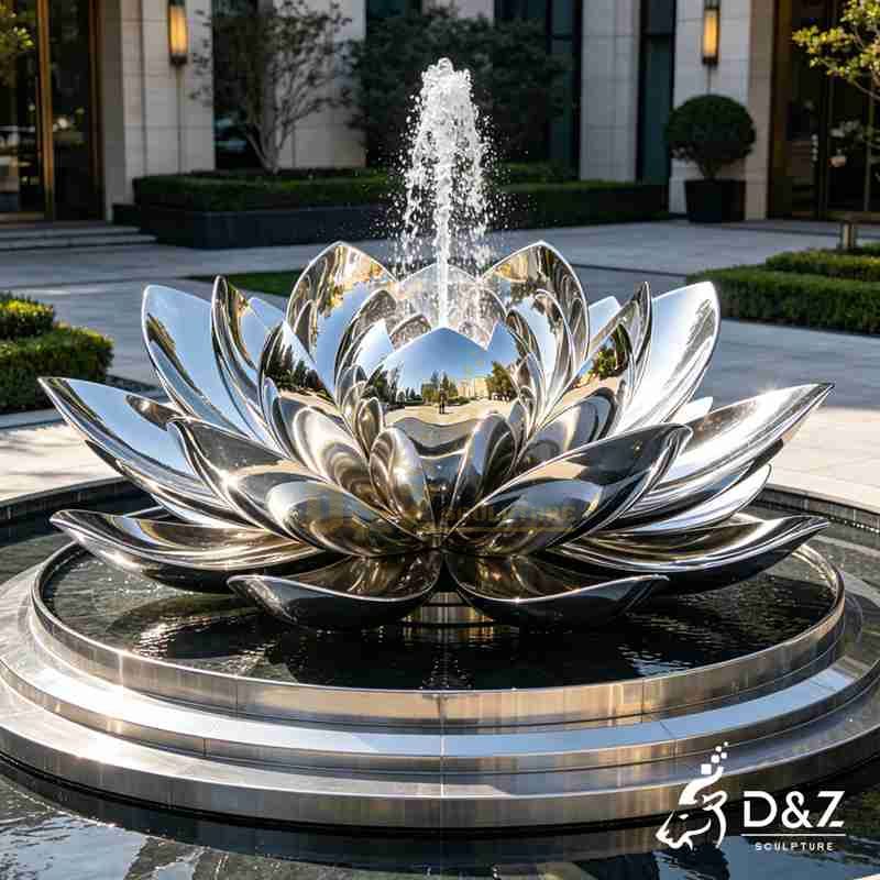 lotus fountain