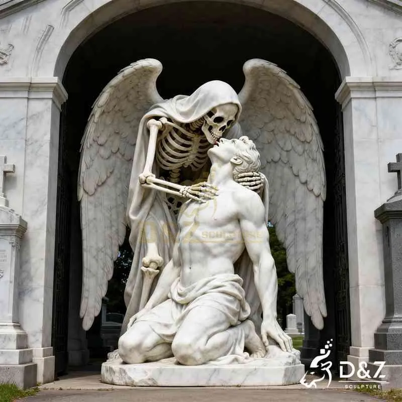 Marble Kiss of Death Statue Replica for Sale DZJ-523
