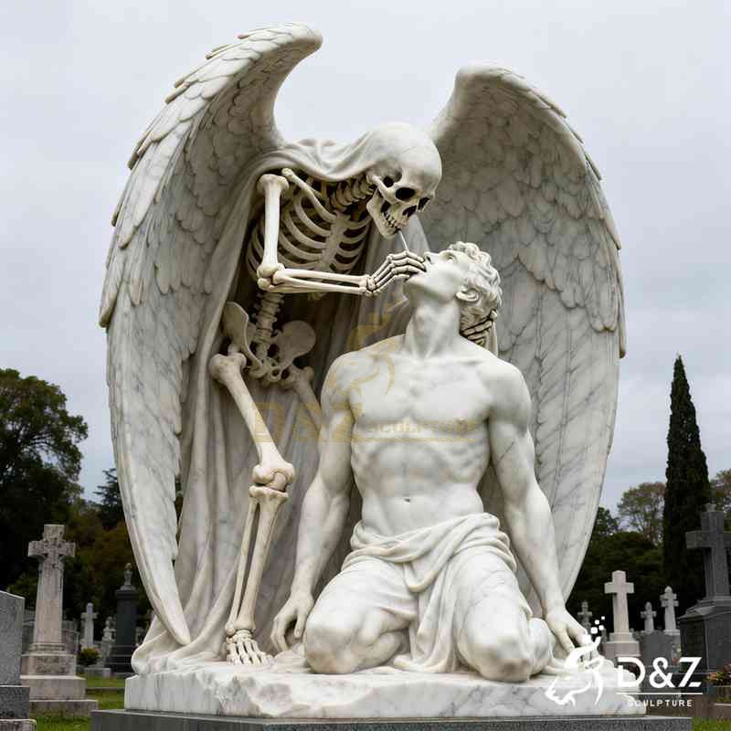kiss of death statue