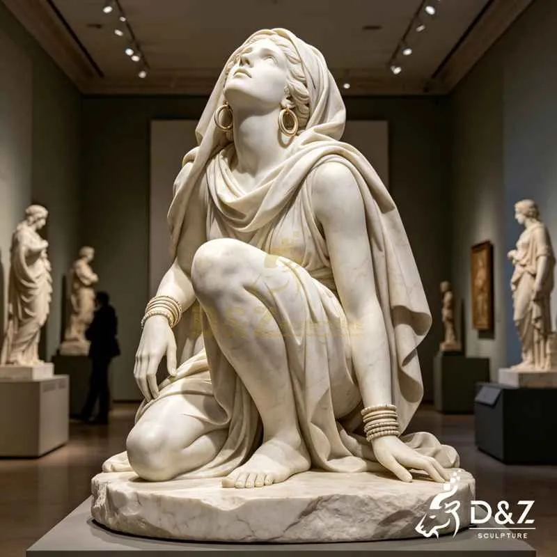 Famous Marble Saint Mary Magdalene Statue for Sale DZJ-527