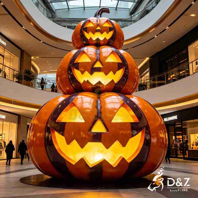 halloween pumpkin sculptures