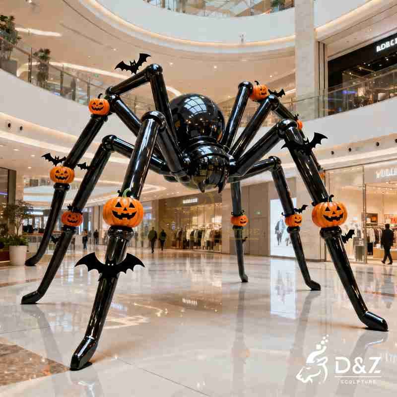 large spider sculpture