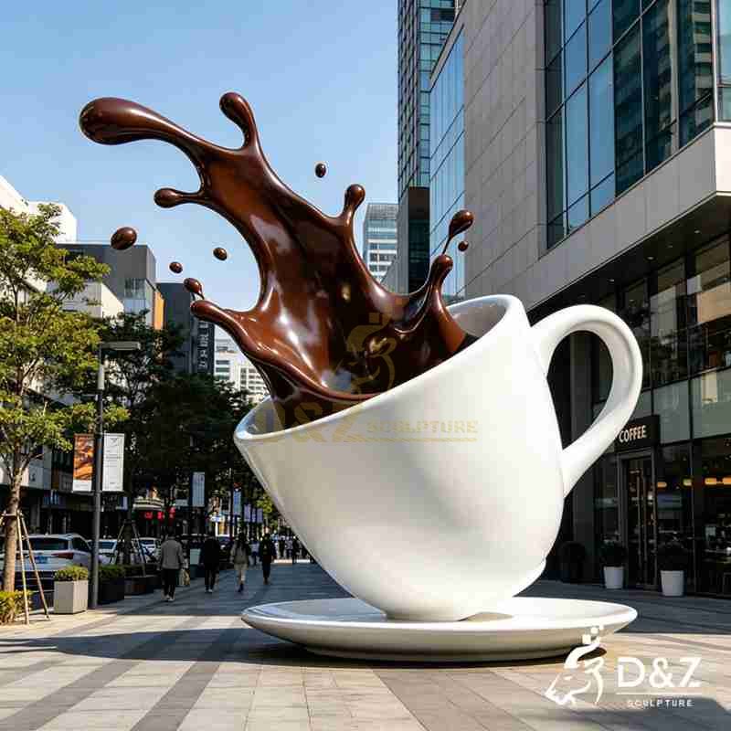 coffee sculpture