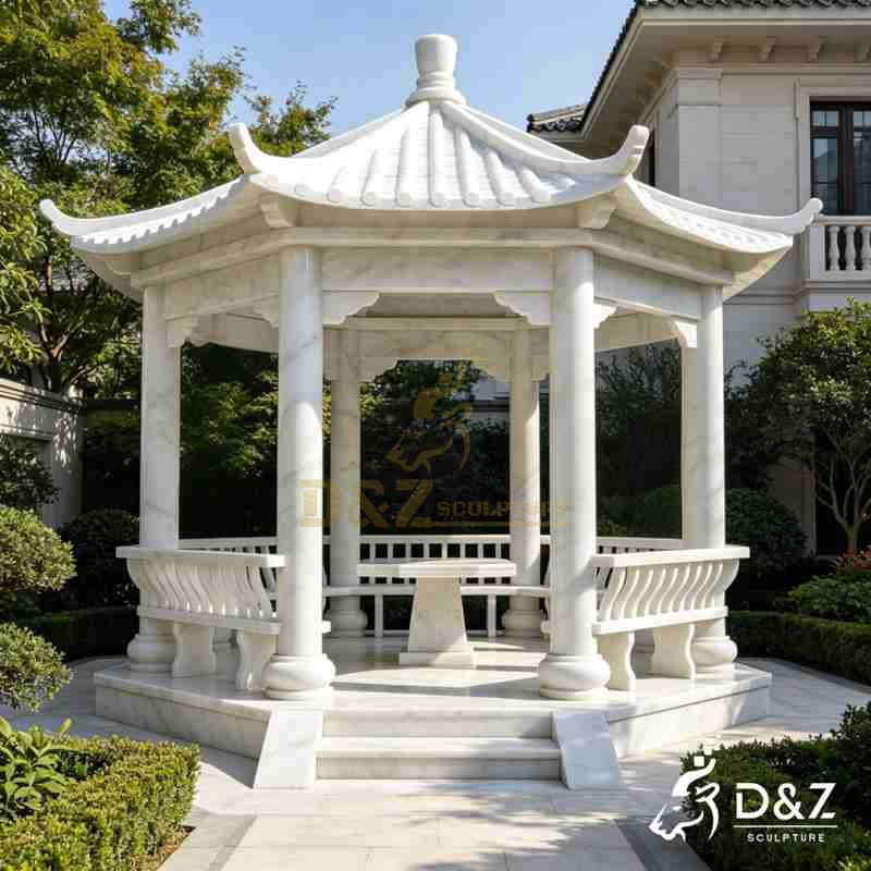 large hexagon gazebo