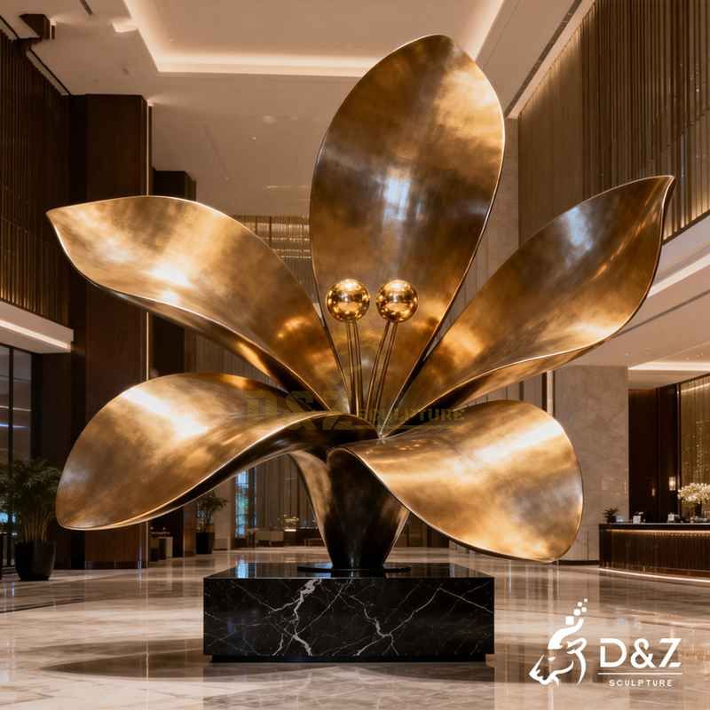 flower art sculpture