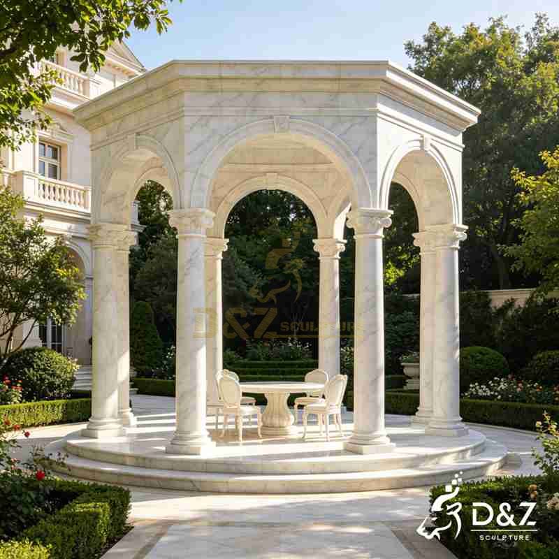 arched roof gazebo
