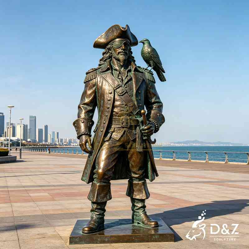 Pirate garden statues3