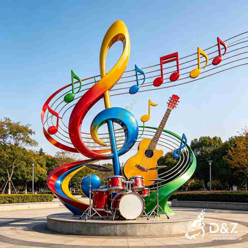 musical instrument sculpture