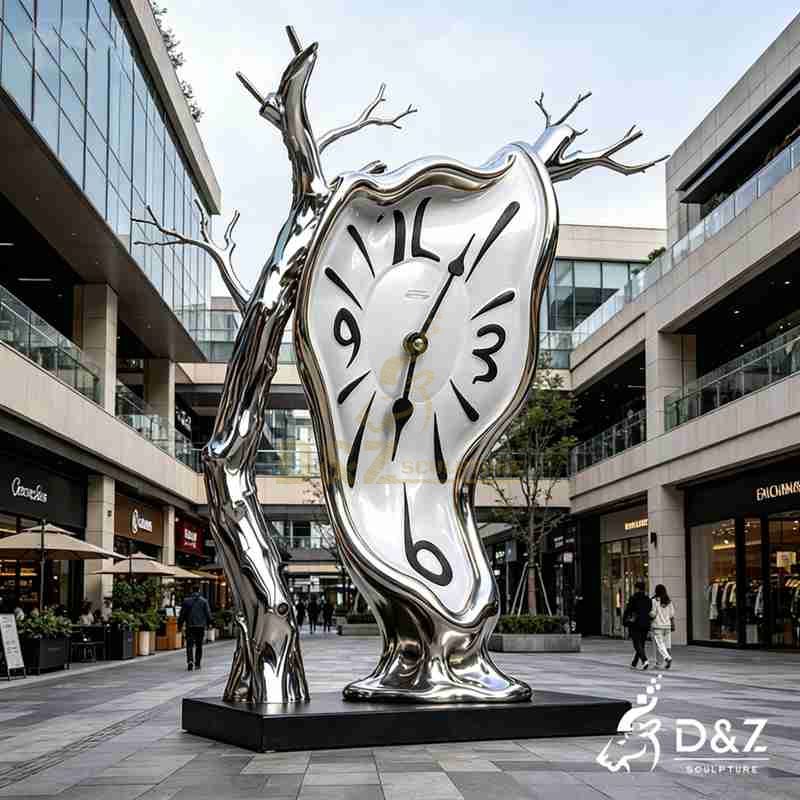 clock sculpture