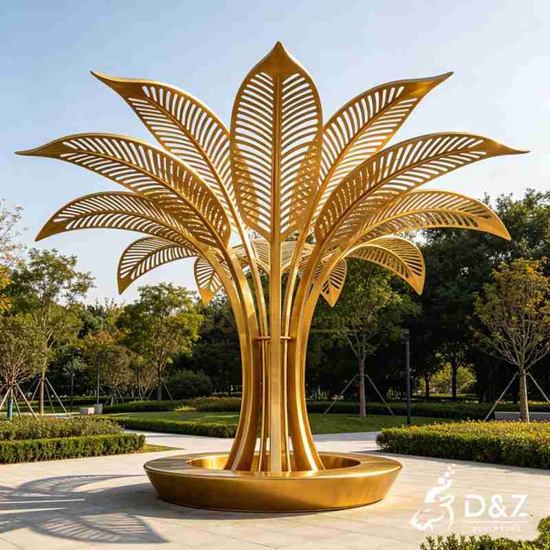 gold leaf sculpture