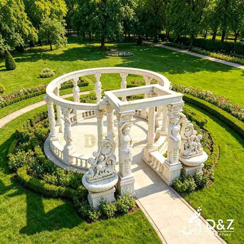 large outdoor pergola
