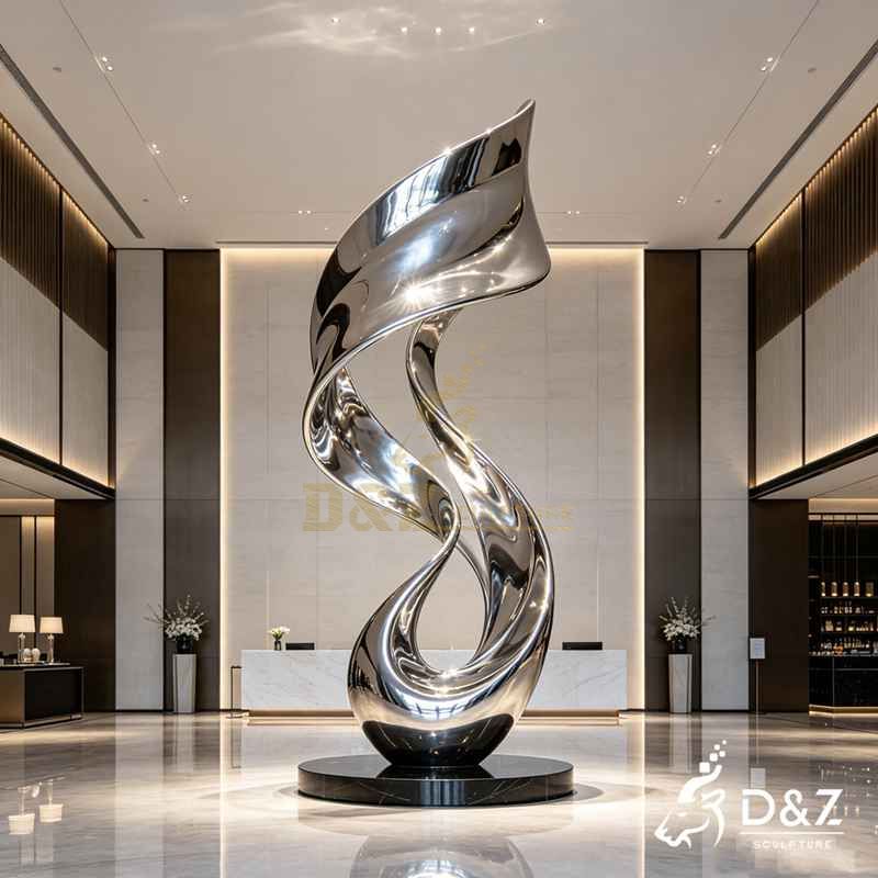 large abstract sculpture