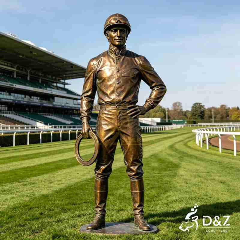 lawn jockey garden statue
