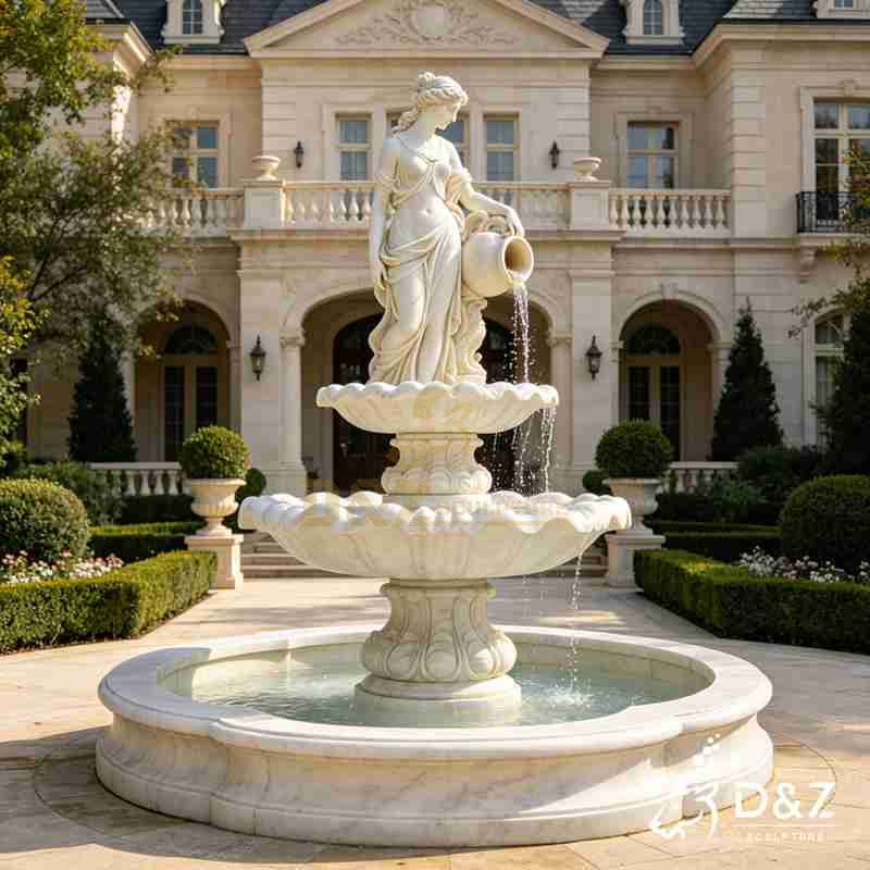lady water fountain