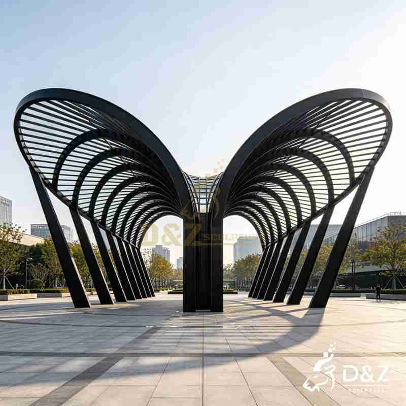 black modern pergola3
