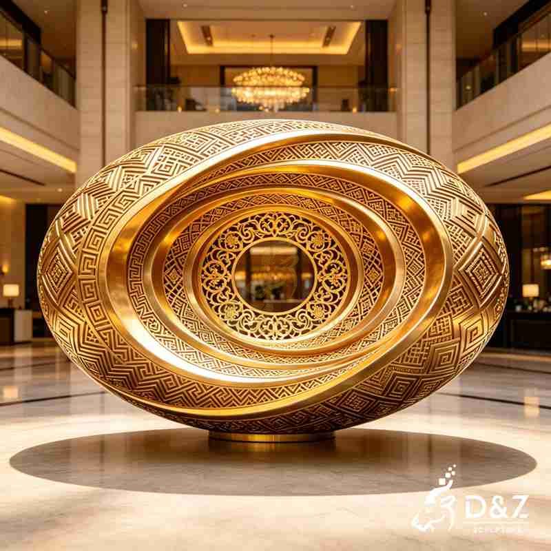 abstract modern sculpture