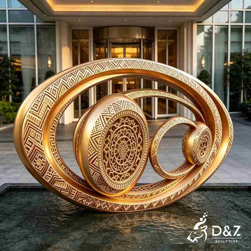 modern metal sculpture