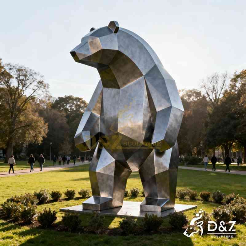 large bear sculpture