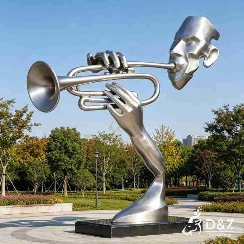 metal music sculpture