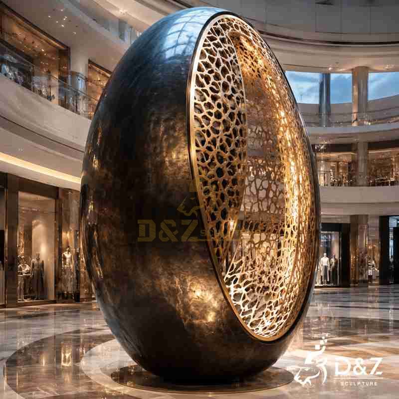 modern floor sculpture