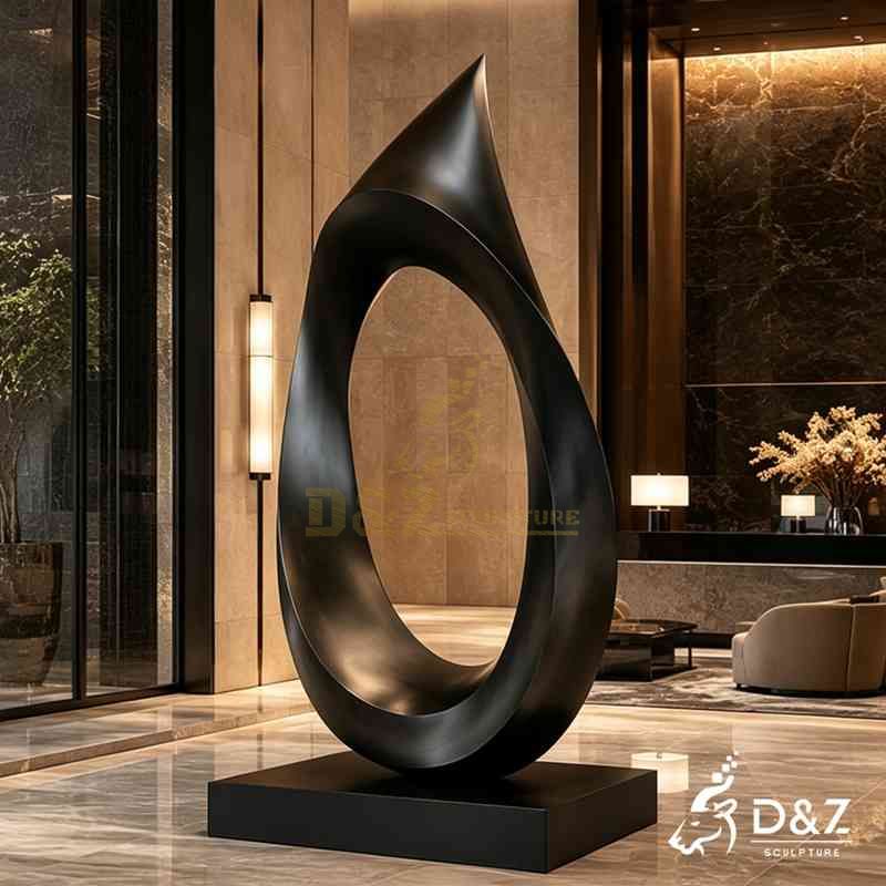 black bronze sculpture