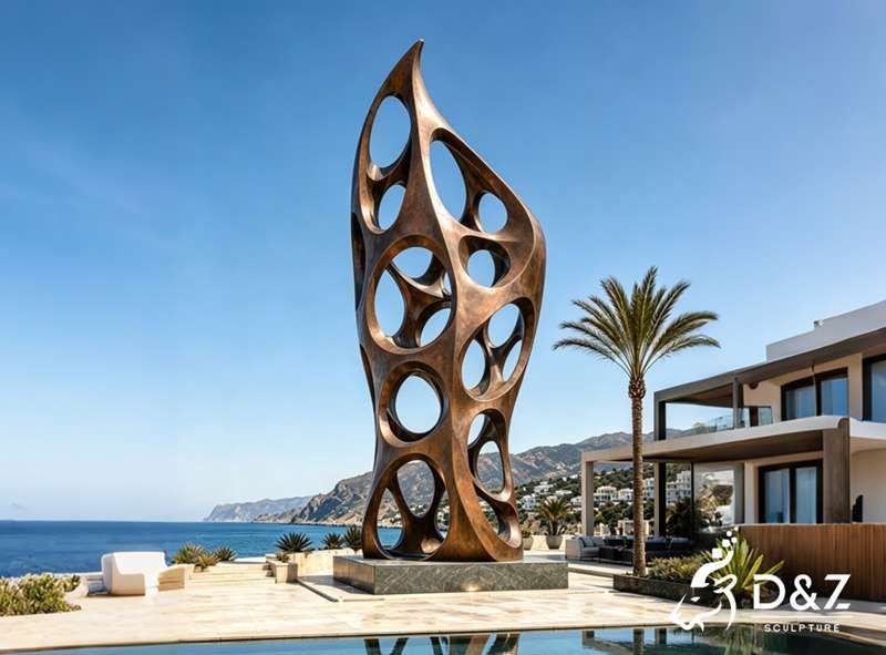 15 Large Bronze Abstract Sculptures & Statues for Public Art