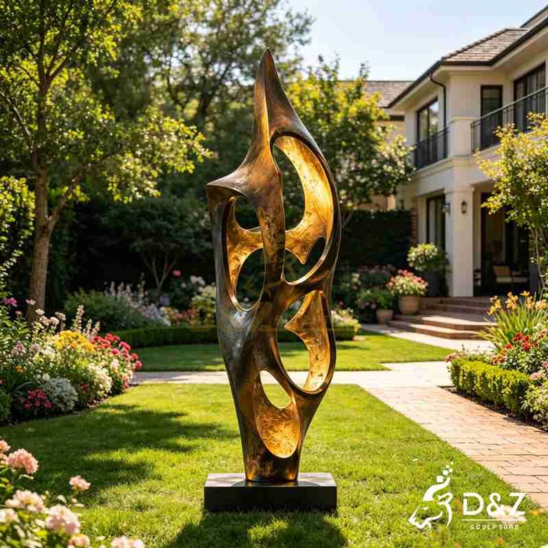 Large Hollow Bronze Abstract Sculpture for Outdoor DZJ-640