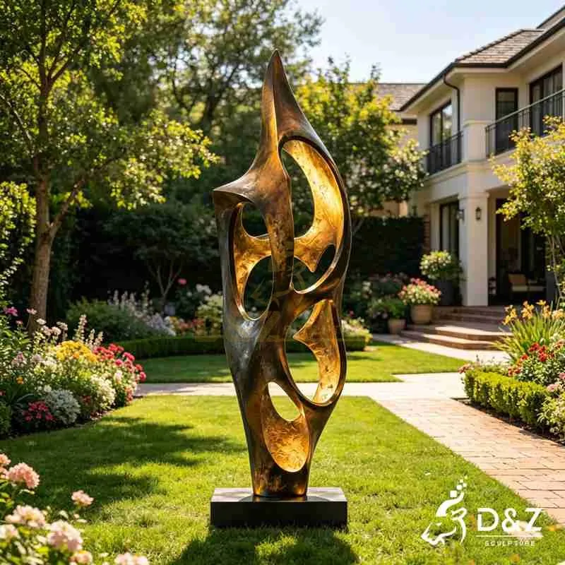 Large Hollow Bronze Abstract Sculpture for Outdoor DZJ-640