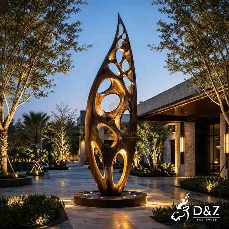 large abstract sculpture