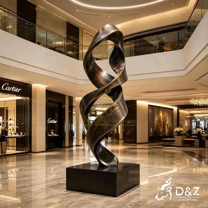 modern bronze sculpture