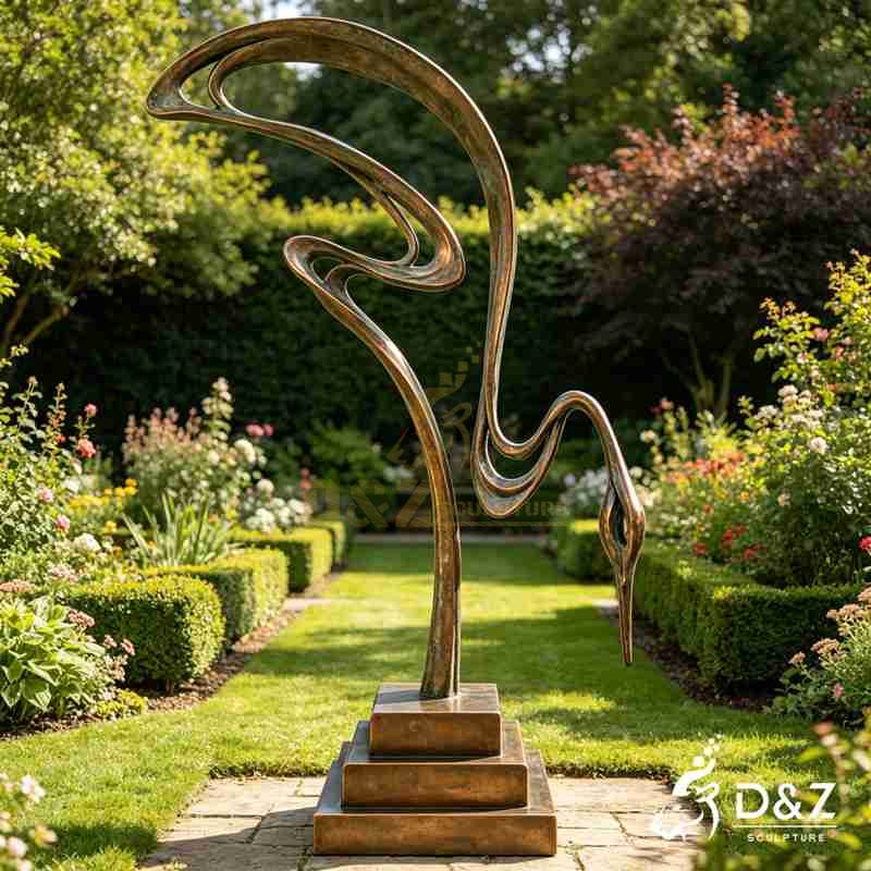 crane statue