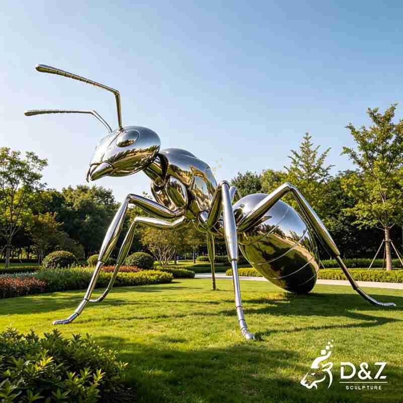 metal ant sculpture2