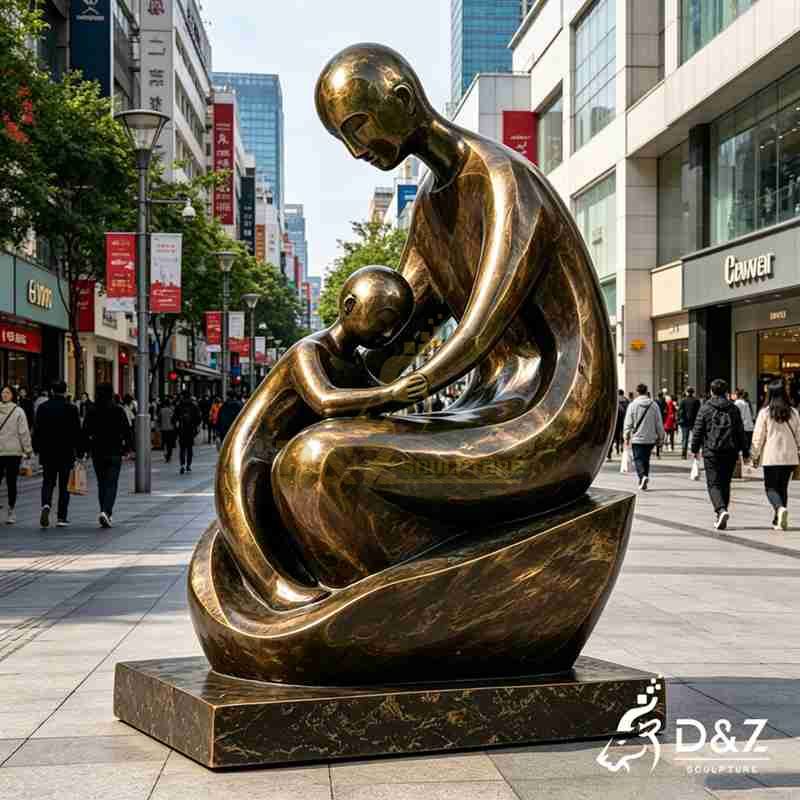 abstract daddy statue2